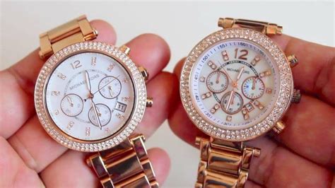 michael kors watch authentic vs fake|michael kors watch look alike.